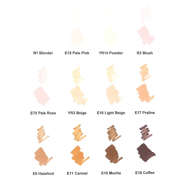 Dual Tip Neutral Sketch Marker Set by Artist's Loft™