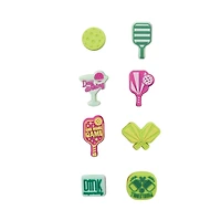 Assorted Pickleball Push Pens, 8pc. by Fab Finds