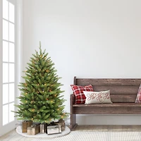 4.5ft. Pre-Lit Fraser Fir Artificial Christmas Tree