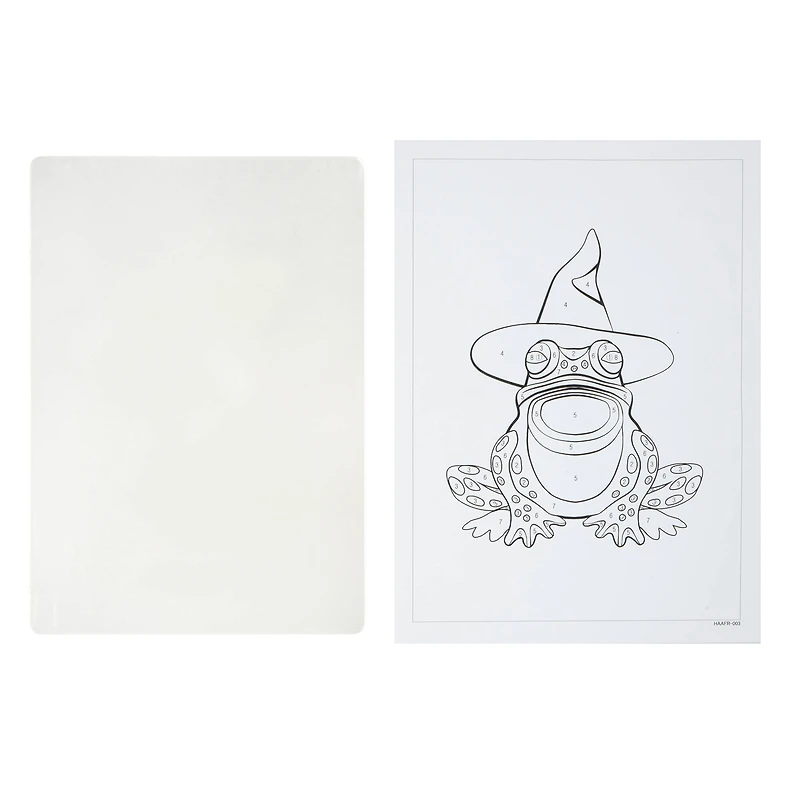 Frog Paint-by-Number Acrylic Surface Kit by Artist's Loft®