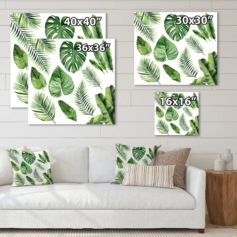 Designart - Tropical Leaf Of Monstera V