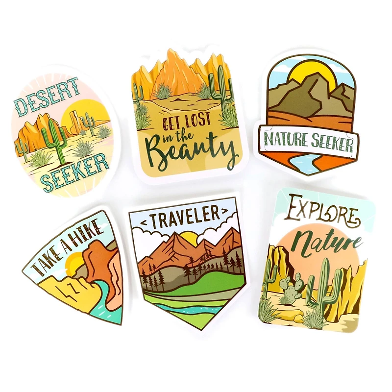 Desert Vinyl Die Cut Stickers by Recollections™