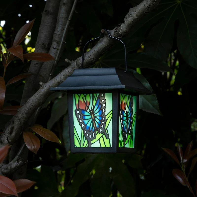Glitzhome® 30" Solar Powered LED Pathway Light Garden Stake