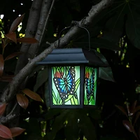 Glitzhome® 30" Solar Powered LED Pathway Light Garden Stake