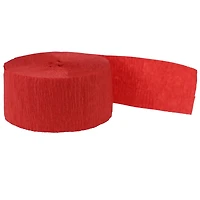 12 Pack: 81ft. Red Crepe Streamer by Celebrate It™