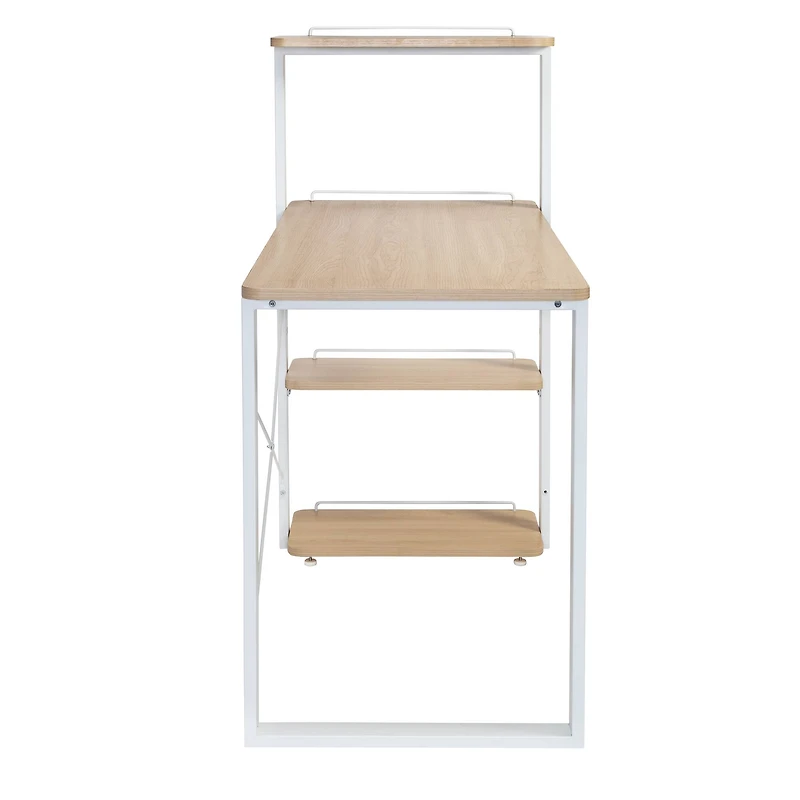 Honey Can Do Home Office Computer Desk with Shelves