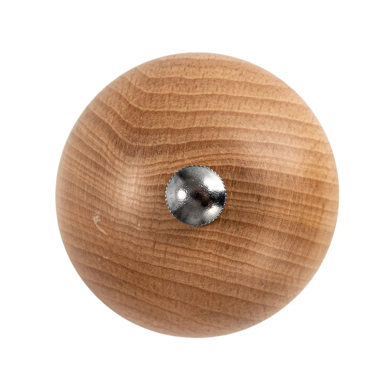 Hello Honey® Black & Natural Two-Tone Rubberwood Salt & Pepper Mill