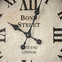Bond Street West End Antique Pocket Watch Wall Clock 28"