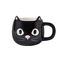 12oz. Black Cat Ceramic Mug by Ashland®