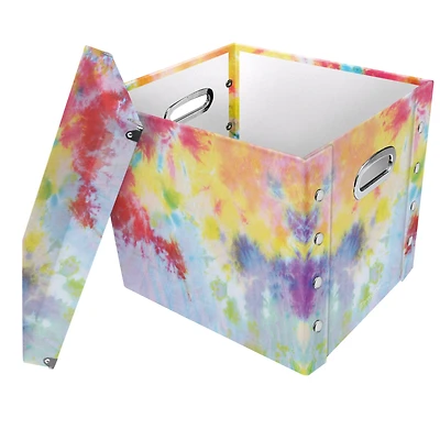 12" Snap-N-Store Tie Dye Vinyl Record Storage Box