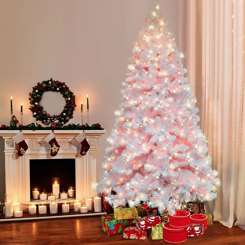 7.5ft. Pre-Lit Northern Fir Artificial Christmas Tree, Clear Lights