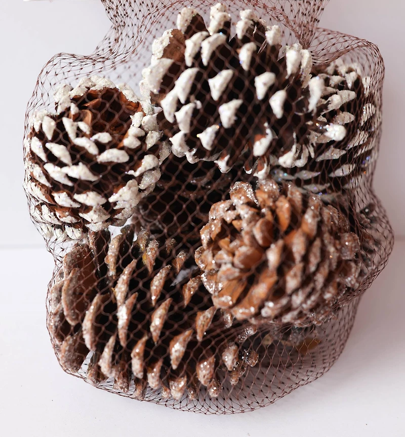 Snowy White Pinecones by Ashland®