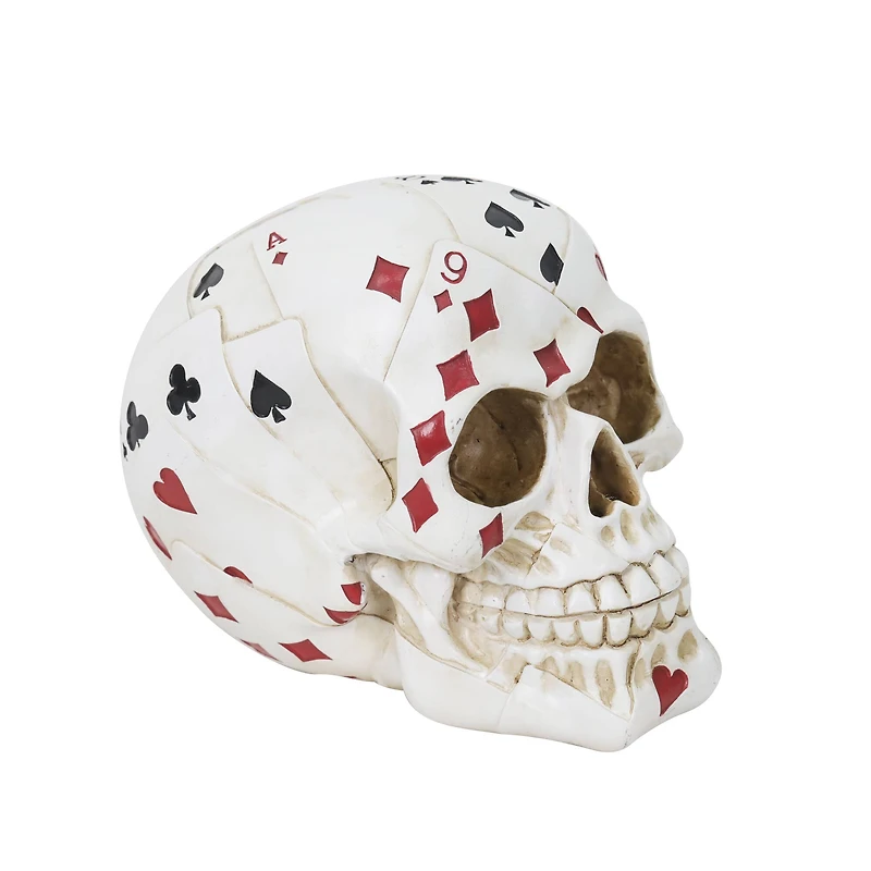 5.5" Deck of Cards Skull Tabletop Décor by Ashland®