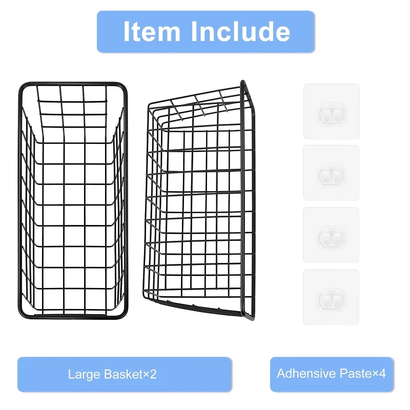 NEX™ Hanging Metal Storage Basket, 2ct.