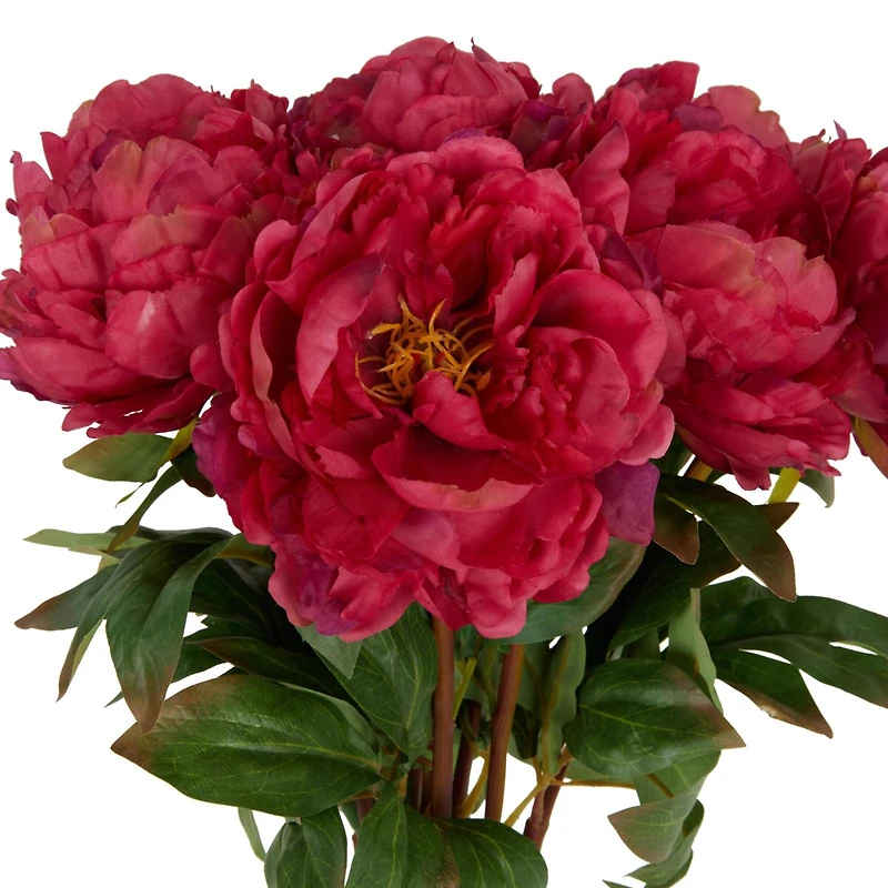 32" Pink Peony Artificial Flower Stem, 8ct.