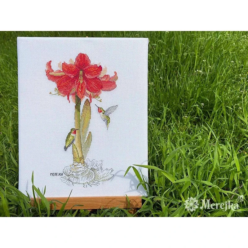 Merejka Amaryllis Counted Cross Stitch Kit