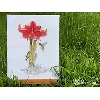 Merejka Amaryllis Counted Cross Stitch Kit