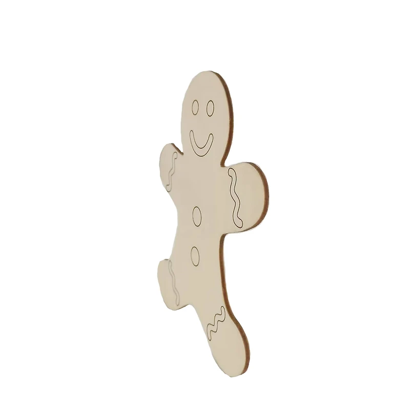 6" Wood Gingerbread Men, 6ct. by Creatology™