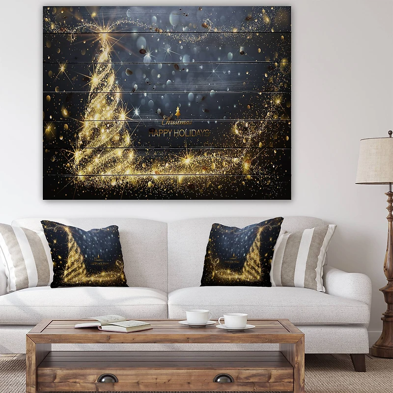 Designart - Sparkling Shining Light Christmas Tree