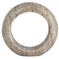 Hello Honey® 6" Beige Modern Marble Circle Incense Holder