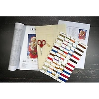 Letistitch Santa's Secret Counted Cross Stitch Kit
