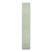 Green Plaid Pattern 2 16" x 90" Poly Twill Table Runner
