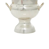 10" Silver Traditional Metal Wine Bucket