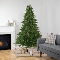 7.5ft. Pre-Lit Real Touch™️ Riverton Fir Artificial Christmas Tree, Clear LED Lights