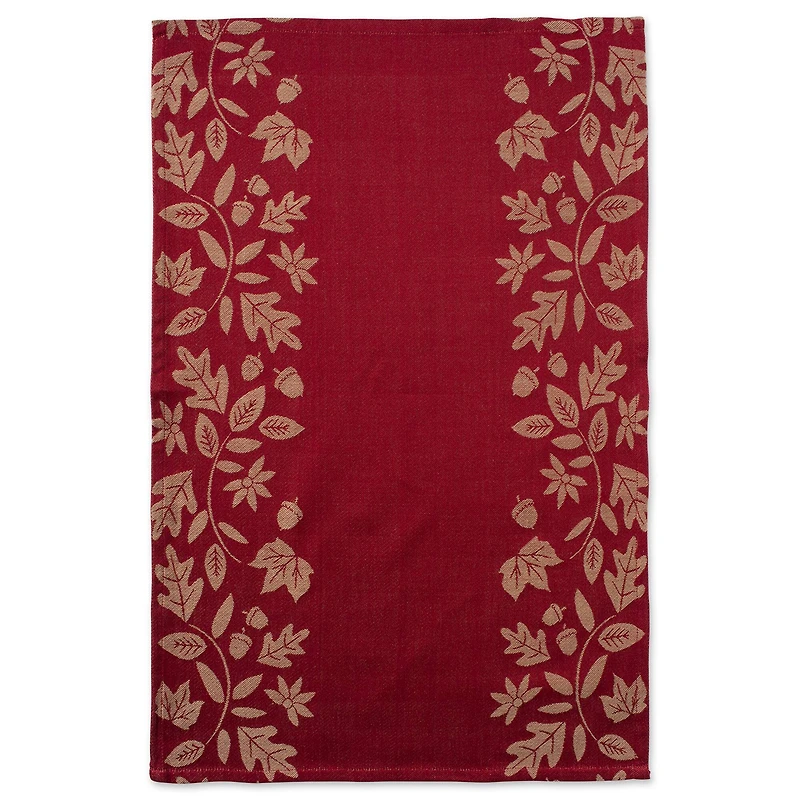 DII® Assorted Fall Harvest Vine Jacquard Dishtowel Set
