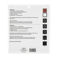 6" x 6" Stained Glass Print Layering Stencil Set by Recollections™