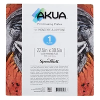 Speedball® Akua™ Clear Printing Plate, 22.5" x 30.5"