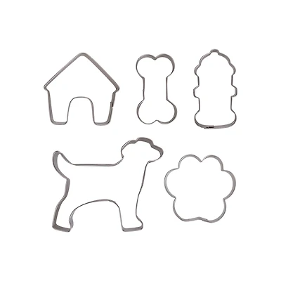 Dog Stainless Steel Mini Cookie Cutter Set by Celebrate It®