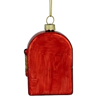 3.25" Lucky 7's Jackpot Slots Glass Christmas Ornament