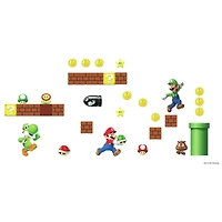 RoomMates Nintendo Super Mario Build A Scene Decals