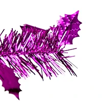 6ft. Unlit Pink Tinsel Pop-Up Artificial Christmas Tree