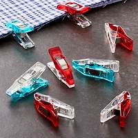 Clover Blue & Red Wonder Clips, 20ct.