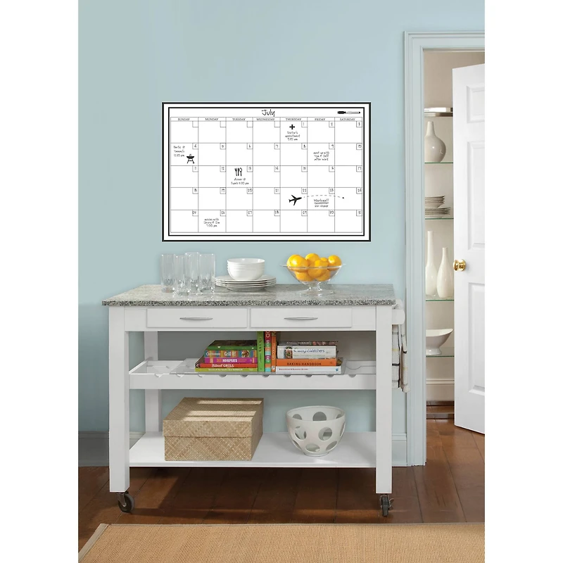 WallPops 36" Message & Calendar Dry Erase Wall Decal Bundle