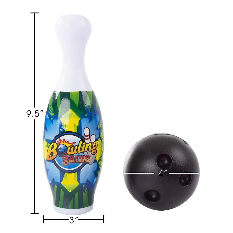 Toy Time Toy Bowling Pin Set