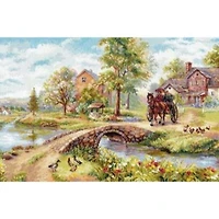 Alisa Sunday Walk Cross Stitch Kit