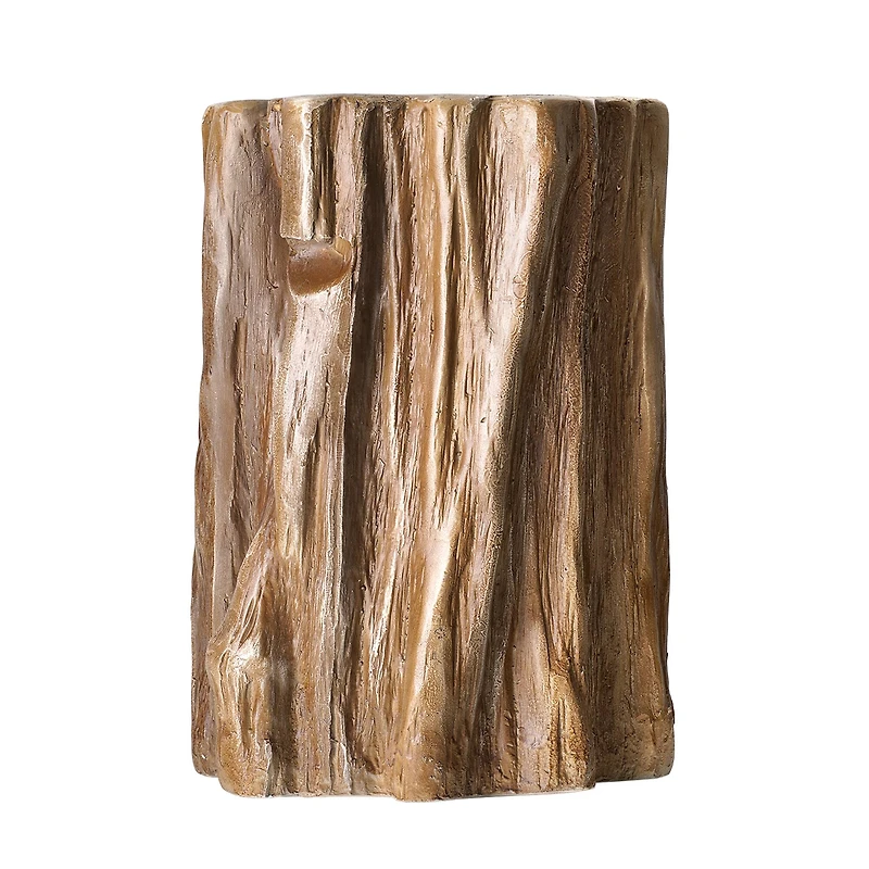 American Art Décor™ 20" Rustic Tree Stump Trunk Accent Stool Side End Table
