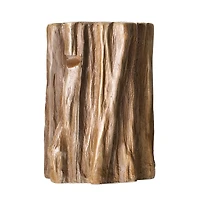 American Art Décor™ 20" Rustic Tree Stump Trunk Accent Stool Side End Table