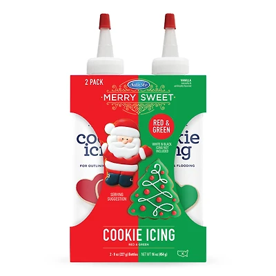 Satin Ice® Merry & Sweet Red & Green Cookie Icing Set