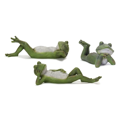 Resin Frog Set