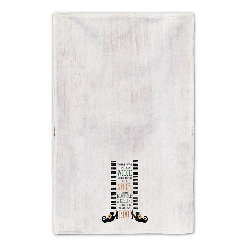 There was an Old Witch 16" x 25" Tea Towel - Set of 2