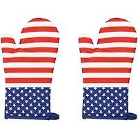 Stars & Stripes Americana Oven Mitts, 2ct.