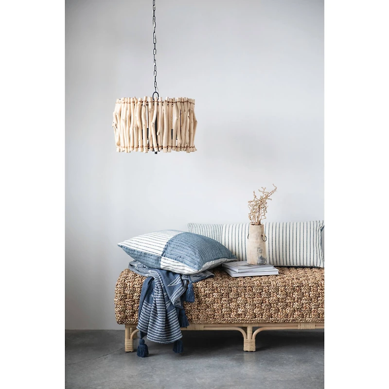 Hello Honey® Southwest-Inspired Decorative Woven Recycled Throw