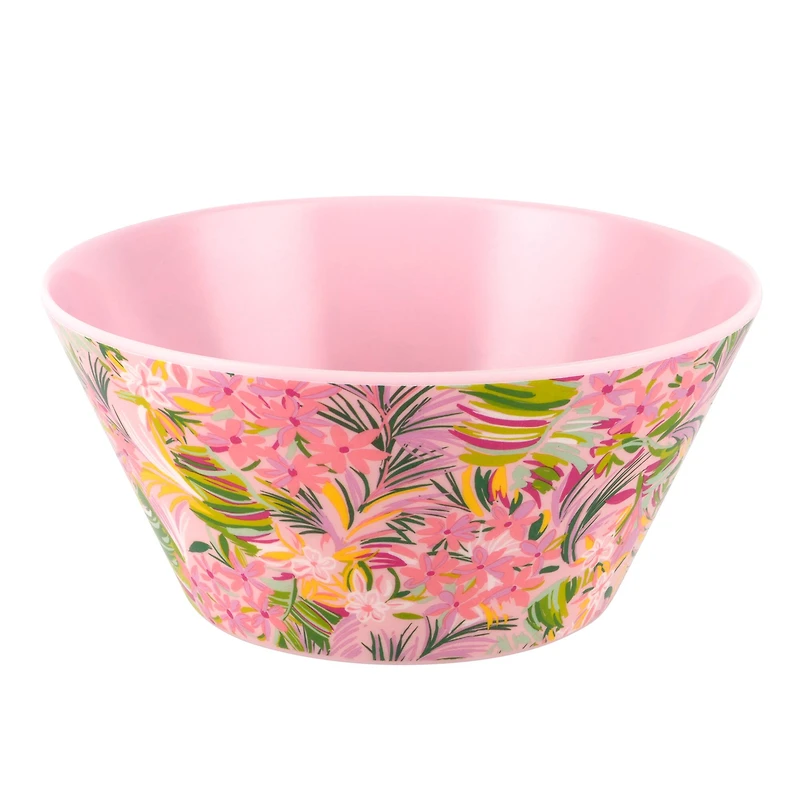 Pink Floral Melamine Platter by Ashland