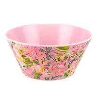 Pink Floral Melamine Platter by Ashland