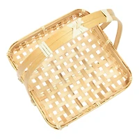 Hello Honey® Hand-Woven Bamboo Stand with Removable Tray