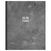 TF Publishing 2025-2026 Concrete Large Monthly Planner
